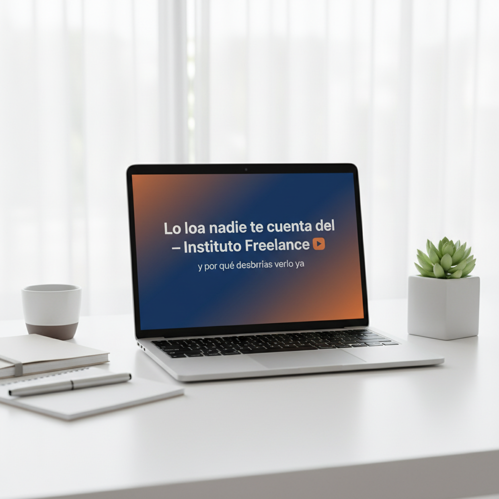 Foto de stock profesional de alta calidad sobre Lo que nadie te cuenta del Webinar – Instituto Freelance y por…