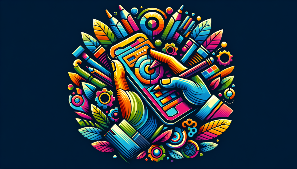 Imagen moderna y colorida sobre ¿Aún haces presentaciones a mano? Entonces no has visto esto, estilo tecnológico vibrante con gradientes,…