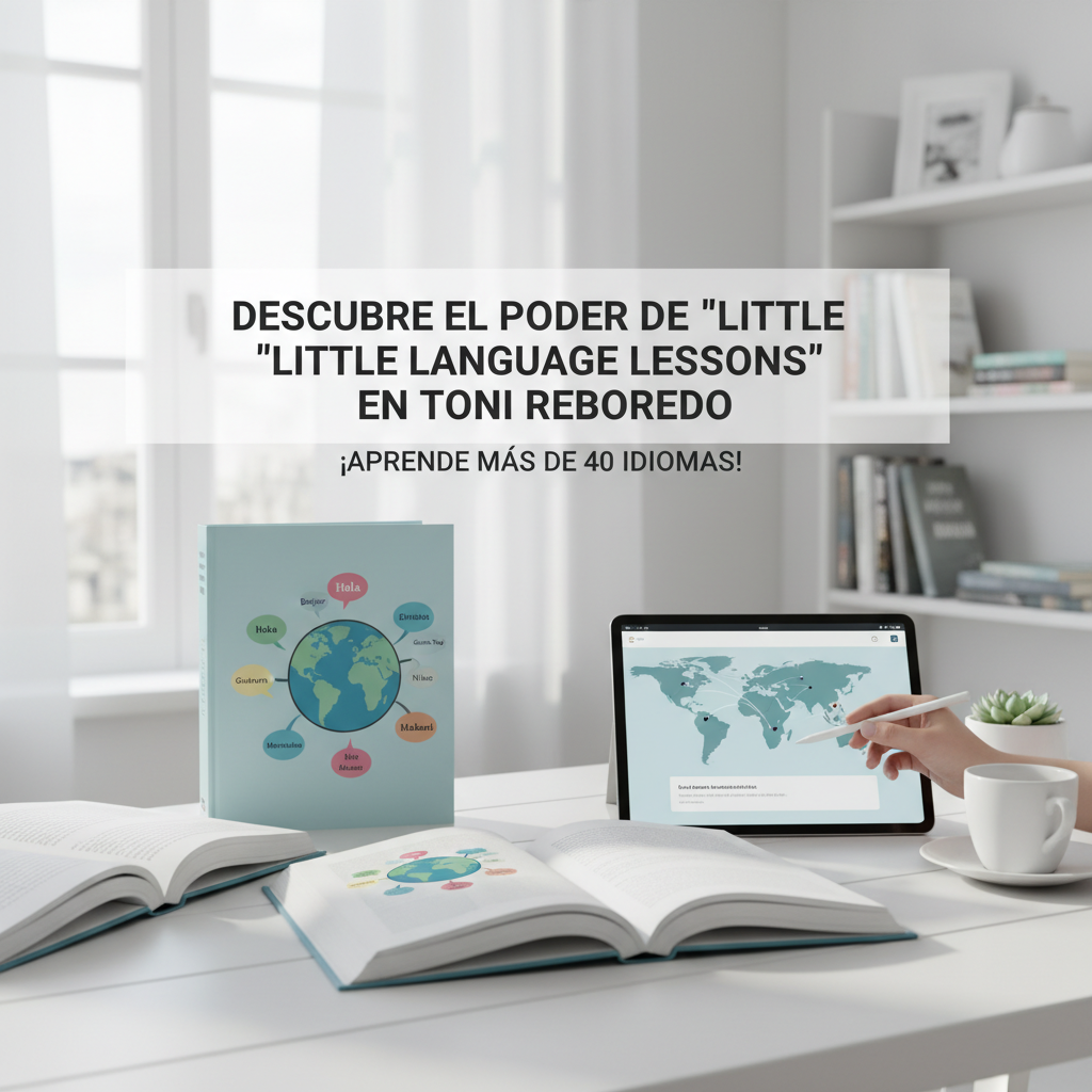 Foto de stock profesional de alta calidad sobre Descubre el Poder de ‘Little Language Lessons’ en Toni Reboredo: ¡Aprende Más…