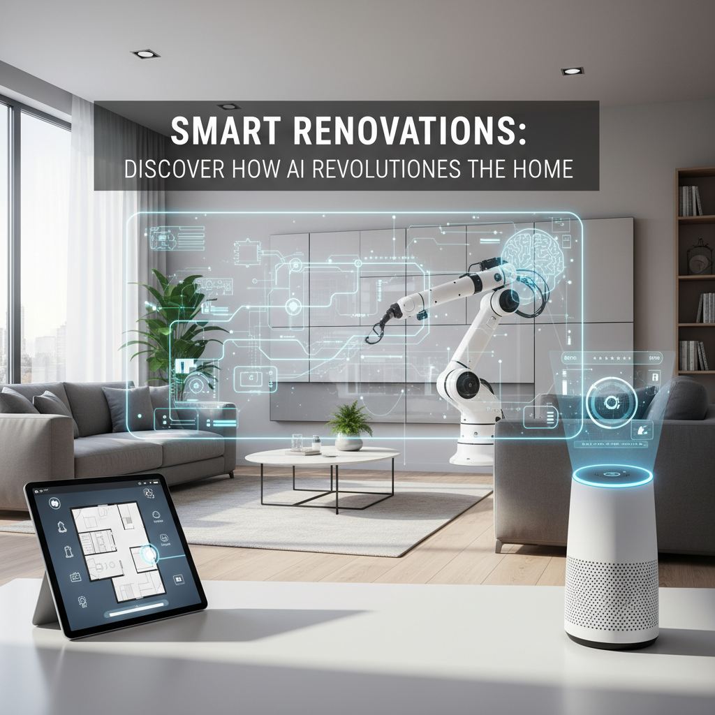 Foto de stock profesional de alta calidad sobre Reformas Inteligentes: Descubre Cómo la IA Revoluciona el Hogar, iluminación natural de…