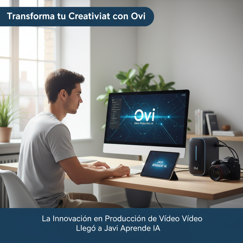 Foto de stock profesional de alta calidad sobre Transforma tu Creatividad con Ovi: La Innovación en Producción de Vídeo Llegó…