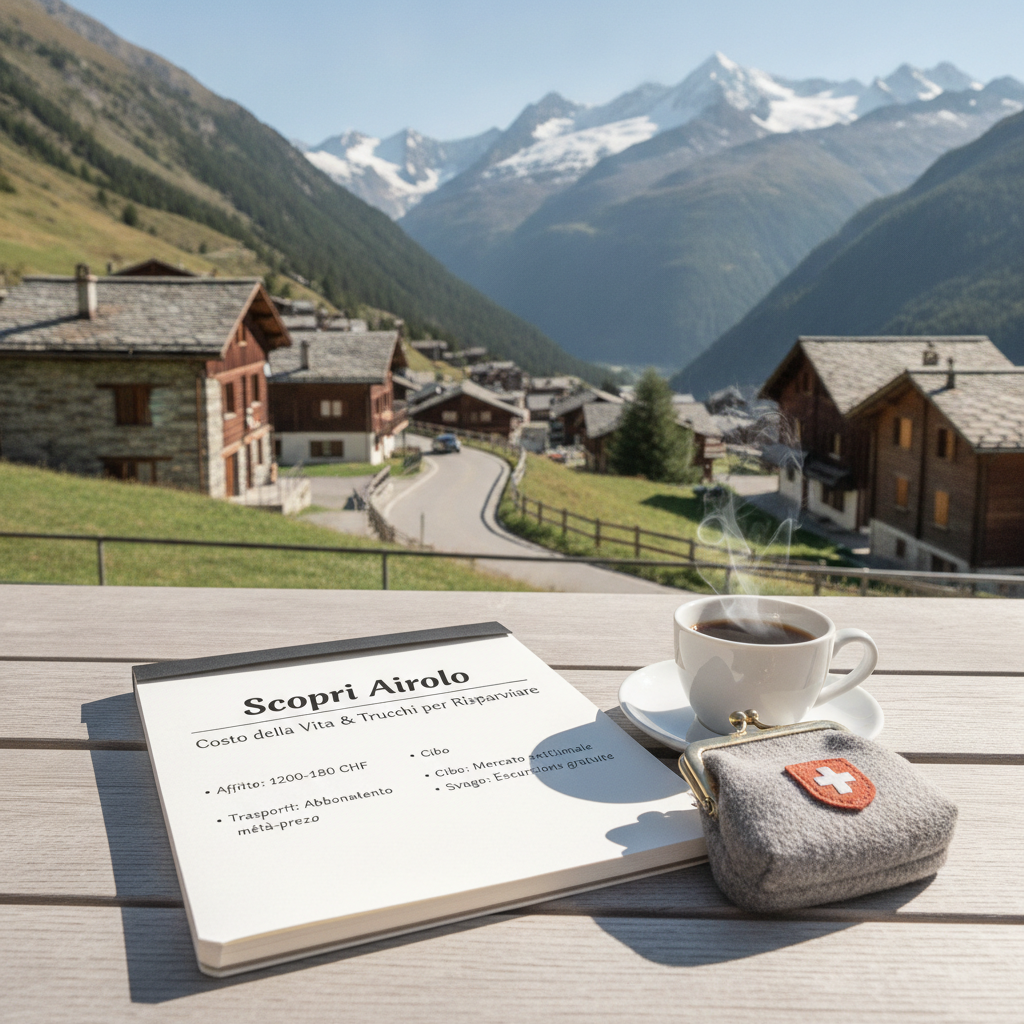 Foto de stock profesional de alta calidad sobre Descubre Airolo: Coste de Vida y Trucos de Ahorro en el Encantador…