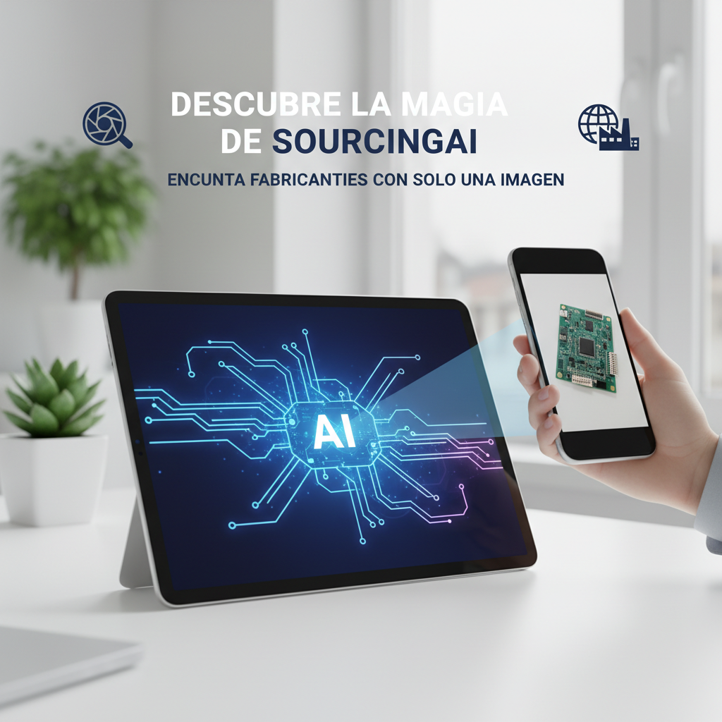 Foto de stock profesional de alta calidad sobre Descubre la Magia de SourcingAI: Encuentra Fabricantes con Solo una Imagen, iluminación…