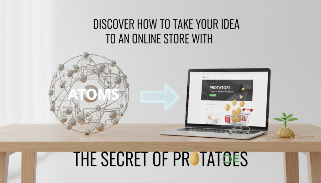 Foto de stock profesional de alta calidad sobre Descubre Cómo Llevar tu Idea a una Tienda Online con Atoms: El…