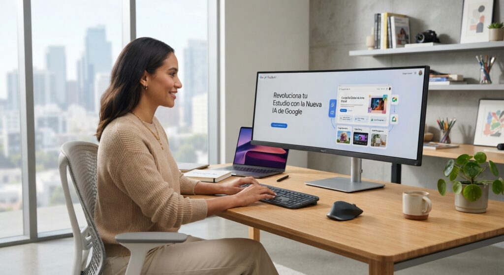 Foto de stock profesional de alta calidad sobre Revoluciona tu Estudio con la Nueva IA de Google en La Nueva…